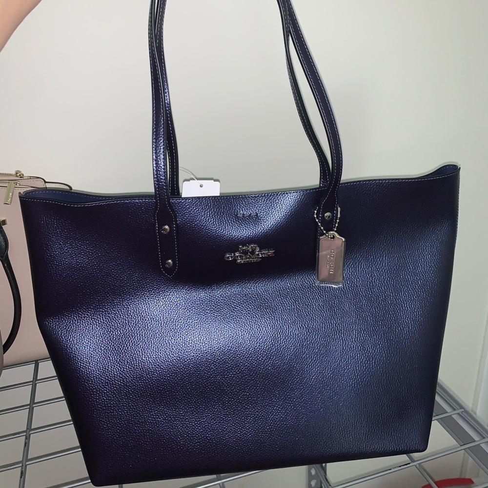 Authentic coach tote